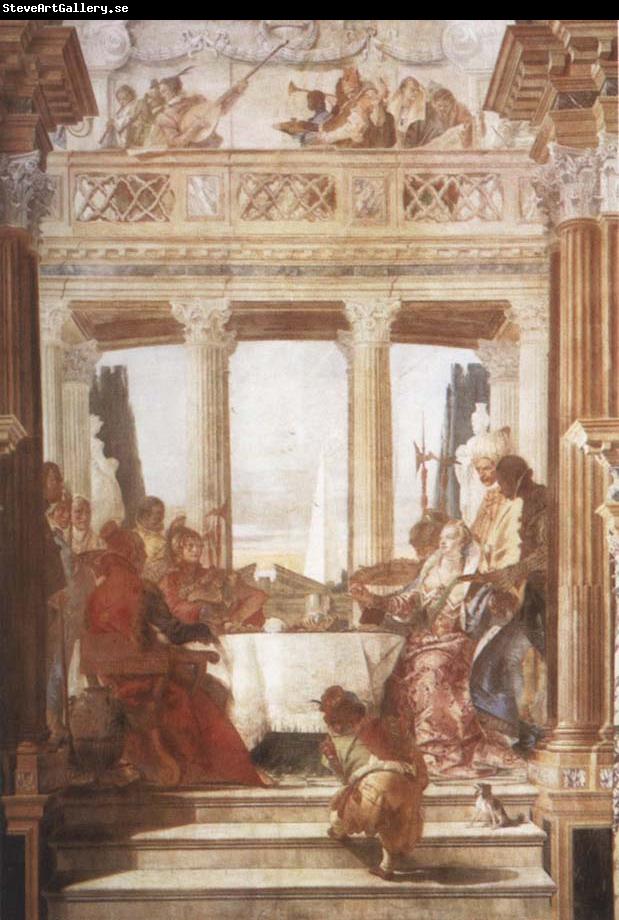 Giovanni Battista Tiepolo The Banquet of Cleopatra